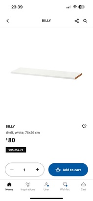IKEA Billy Cabinet 書櫃 Shelf 層板 Door 櫃門