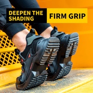 High Quality Safety Shoes Safety Shoes Men Lightweight Breathable Safety Boots Smash-Resistant Anti-Piercing Work Shoes Safety Work Shoes