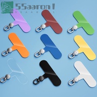 AARON1 Phone Lanyard Gasket, TPR Hanging Cord Metal Phone Patch, Durable Anti-lost Durable Detachabl