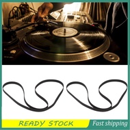 Record Player Belt  145x5x0.6mm Turntable 2 Pcs Replacement for 1byone Repair