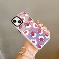 Iphone case Matte Gradient Color Changing Pink Bear nice iphone 6 7 8 plus x xr xs 11 12 13 14 15pro