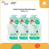 BZU BZU Fresh Cooling Kids Shampoo (600ml x 3)