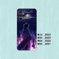 HP Silicone Samsung M14, Samsung M34, Samsung M54, Samsung M52 - Case casing cover Flexible Blackhp