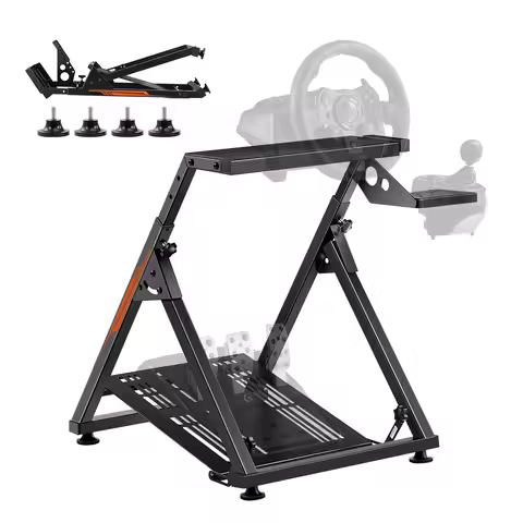 SucceBuy Racing Wheel Stand Adjustable Simulator Stand for Thrustmaster T300RS TX F458 T500RS T3PA-P