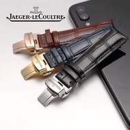 3/11✈Jaeger-LeCoultre watch strap male moon phase master crocodile pattern special wrist strap femal