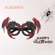ALISONDZ Halloween Glasses, Bat Shape Cartoon Bats Funny Glasses, Funny Plastic Ghost Cosplay Cospla