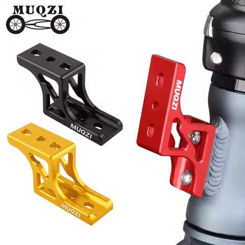 MUQZI Bike Front Carrier Mount Adapter Raiser Folding Bicycle Bag Height Rising Holder for Brompton 