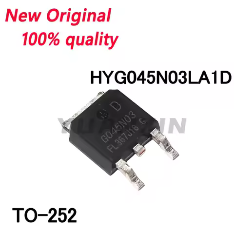 (10/pieces) New Original HYG045N03LA1D G045N03D TO-252 30V 80A MOS field effect tube In Stock