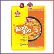 Bánh gạo Tokbokki Jin Phô Mai Ottogi gói 164g