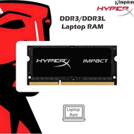 Laptop Memory DDR3 DDR3L 4GB 8GB 1333MHz 1600MHz Hyperx RAM PC3L-12800 SODIMM 204PIN