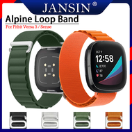 Alpine loop Sport strap Fitbit Versa 3 Nylon watchband bracelet belt Fitbit Versa 3 Smart watch Repl