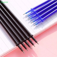 Mypink 100 Pcs/Lot 0.5mm Gel Pen Erasable Pen Refill Rod Set Blue Black Ink Pen Refill SG