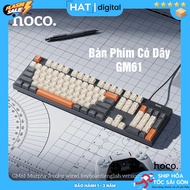 GM61 Hoco Wired Keyboard 3 Colors English Version Ergonomic Design - 104 Button Keyboard High Defini