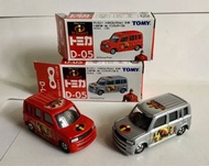 Tomica Disney D-05 Toyota bB 一對