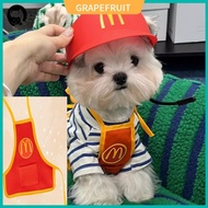 Dog hat cat hat cute hat pet McDonald's hat bib dog cat fun hat bib