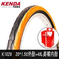 ยางรถยนต์ Kenda ขนาด 20x1.5 ยางรถยนต์สีสันสดใสสำหรับจักรยานพับได้ เหมาะกับทุกฤดูกาล ยางรถยนต์ P18 Ma