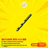 MATA 4.5MM IRON DRILL BIT GOOD AND CHEAP 4.5MM IRON DRILL BIT/ HSS DRILL BIT BEST 4.5MM IRON DRILL B