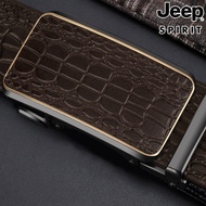 JEEP SPIRIT | เข็มขัดธุรกิจหนังอัตโนมัติ