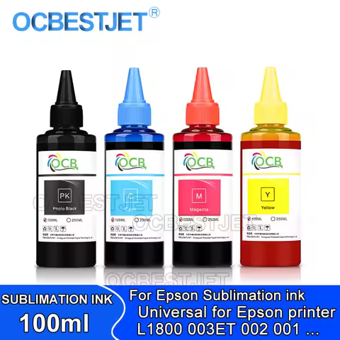 100ml Universal sublimation ink for Epson desktop printer for Epson heat transfer T-shirt for Epson 