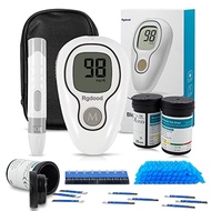 [PRE-ORDER] Rgdood Automatic Blood Glucose Monitor Kit For Blood Sugar Monitor, 1 Lancing Device, 50 Lancets And 50 Test Strips For Diabetes Test Kit, 1 Glucometer Portable Blood Sugar Test Kit (White) (ETA: 2023-11-14)