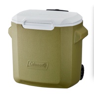 Coleman JP 28 QT Wheel Cooler Ice Keep Cool With Wheels by Jeep Camping