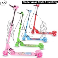 NEW 3-Wheel Scooter Scooter/ 3-Wheel Character Children's Scooter/