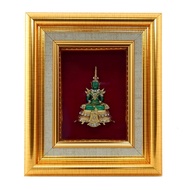 กรอบพระมงคล สำหรับตั้งโต๊ะบูชาและประดับตกแต่งบ้าน The sacred frame for the table altar and home deco