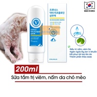 Sữa Tắm Trị Nấm Và Viêm Da Cho Chó Mèo PRUNUS Dr. Micochlodine Shampoo (Hàn Quốc) 200ml - [Nông Trại