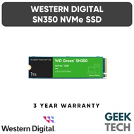 Western Digital WD Green SN350 PCIe Gen3x4 NVMe SSD 240GB/480GB/960GB/1TB/2TB