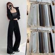 Gang_jeans 815-8 (K) Long Sweatpants Mechanic Style Adjustable Leg Ends Chubby Girls Can Wear It.