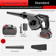 998VF Portable Cordless Air Blower Rechargeable Electric Blower & Vacuum Leaf Wind Blower Sapu Daun