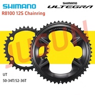 Shimano Ultegra R8100 12 Speed Chainring 50-34T 52-36T 12s Chainring For R8100 Road Bike Bicycle 110
