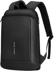 🔥MARK RYDEN 商務筆記本電腦背包🔥，15.6 英寸男士超薄筆記本電腦背包防盜學校背包防水專業大學電腦背包（黑色） MARK RYDEN Business Laptop Backpack,15