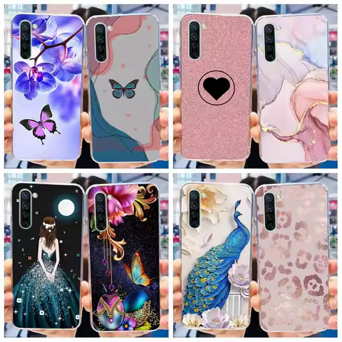For OPPO Find X2 Pro Case CPH2025 Popular Butterfly Peacock Funda Soft Cover For OPPO Find X2 Lite P