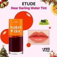 Dear D Hydrating Lip Gloss 03 Orange, Breathable Dewy Film Fusion Formula, Hydrating Makeup Effect, 