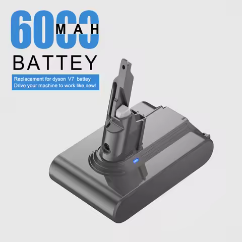 21.6V 6000mAh Replacement Battery for Dyson V7/SV11 Motorhead Pro V7 Trigger V7 Animal Handheld Vacu