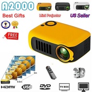 [Ready Stock] - A2000 Mini Projector