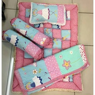 BABY TOTO 5PCS SET PATCHWORK BANTAL BABY MATTREES TOTO BABY TEBAL