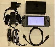 Nintendo switch 1 灰色機 齊配件