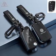 Protective Car Key Case Key Chains For VW Volkswagen Golf 7 MK7 Tiguan MK2 SEAT Ateca Leon FR 2 Ibiz