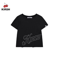 [KIRSH] เสื้อยืดเข้ารูปพอดีตัวอักษร KIRSH | 24 SS