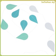 4 Strings Iridescent Pennant Party Decoration Paper Garland Shower Item Hanging Raindrop  bofsshuo