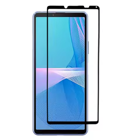 Full Cover Tempered Glass For Sony Xperia 10 III SO-52B, SOG04 Screen Protector Protective Film For 