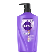 ซันซิล ครีมนวดผม เพอร์เฟค สเตรท สีม่วง 490 มล. SUNSILK Perfect Straight Serum Conditioner Purple 490