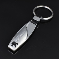 Metal Car Key Chain Holder Keyring Pendant Gift For Peugeot 5008 4008 308 208 207 407 208GTi Accesso