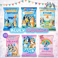 ❤Brit&CoDesignStudio❤ BLUEY Gift Bag/ Bluey Chip Bag/zootopia Goodies Bag/Bluey Door Gift Packing Ba