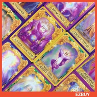 [EY] 44Pcs/Set Tarot Decks Angel Answers Oracle Future Prediction Art Paper Classic Table Card Toy for Party