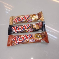Top Ekstra Besar Wafer Coklat  jenama Delfi 38g