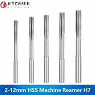 CHINK HSS Reamer, Straight Flute Shank Diameter Chucking Reamer, Drill H7 2mm-12mm|Tool Metal