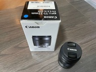 Canon EFM 11-22mm F/4-5.6 IS STM